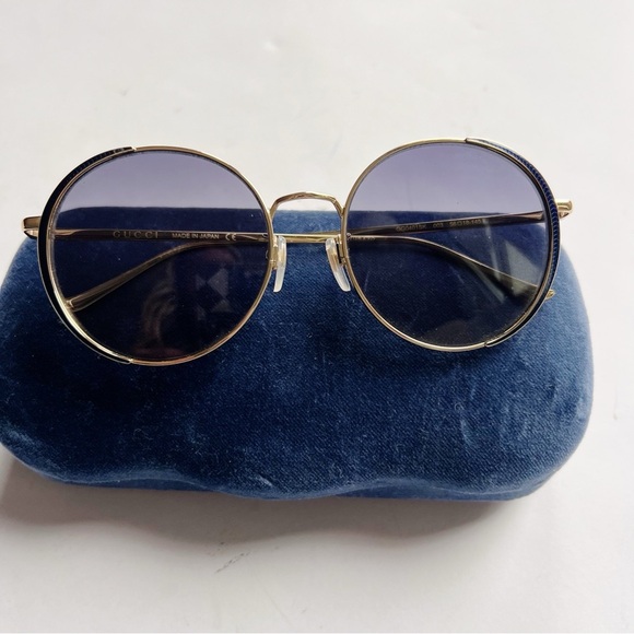 Gucci Sunglasses Shades Round Gradient Style with case - Picture 6 of 7